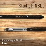Katzenzungen Pinsel - kurz – sommernail