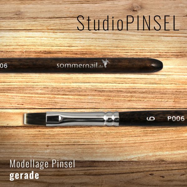 Modellage Pinsel - gerade – sommernail