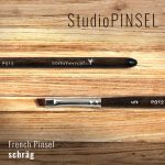 French Pinsel - schräg - – sommernail
