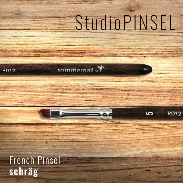 French Pinsel - schräg - – sommernail