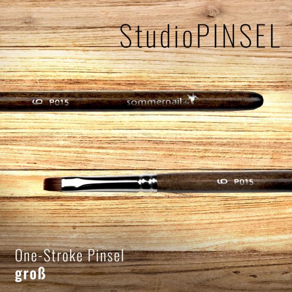 One-Stroke Pinsel - groß – sommernail