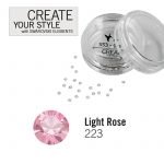 SWAROVSKI ELEMENTS SS3 - Light Rose – sommernail