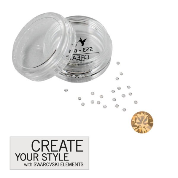 SWAROVSKI ELEMENTS SS3 - Light Colorado Topaz – sommernail