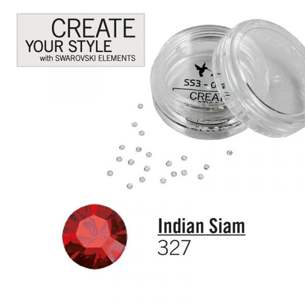 SWAROVSKI ELEMENTS SS3 - Indian Siam – sommernail