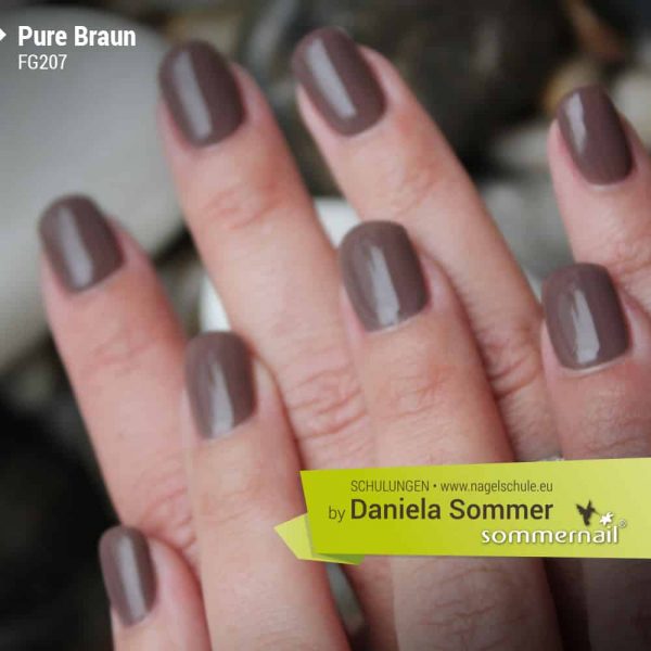 Farbgel Pure Braun