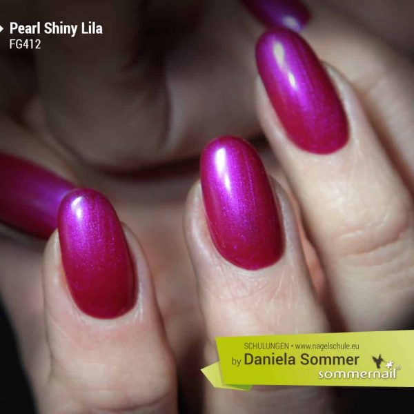 Farbgel Pearl Shiny Lila