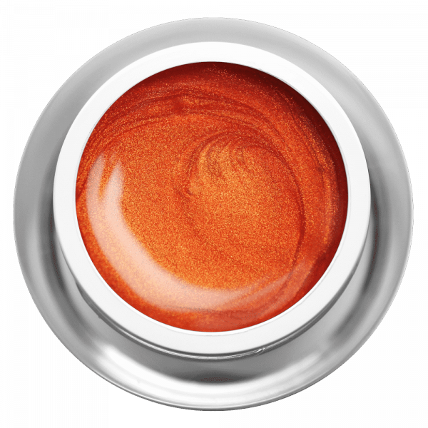 Farbgel Pearl Schimmer Orange