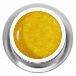 Farbgel Glimmer Gelb