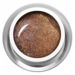 Farbgel Glimmer Brown