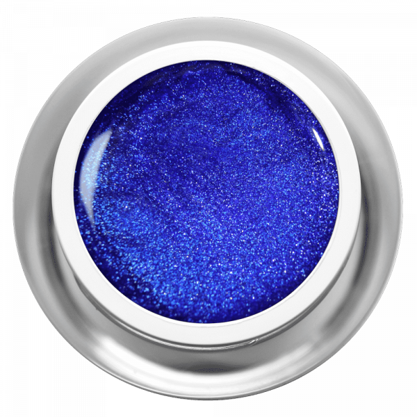 Farbgel Glimmer Blau