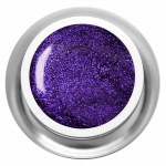 Farbgel Glimmer Lila
