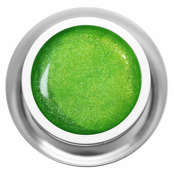 Farbgel Glimmer Kiwi