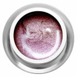 Farbgel Glimmer Aubergine