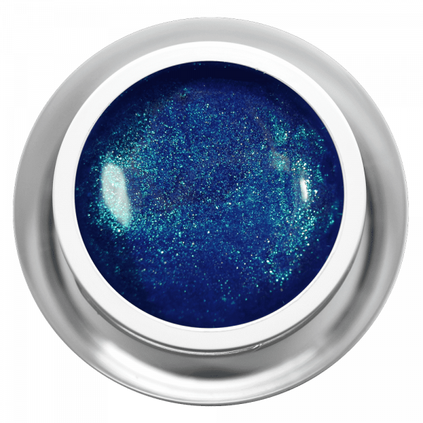 Farbgel Glimmer Dark Blue
