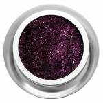 Farbgel Glitter Lila Star