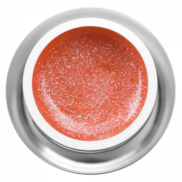 Farbgel Sparkle Apricot