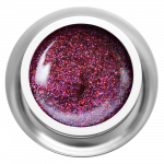 Farbgel Sparkle Glamour Plum