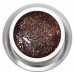 Farbgel - Glitzer Golden Amaretto – sommernail