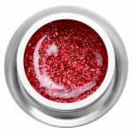 Farbgel - Glitzer Rot Gold – sommernail