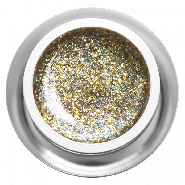Farbgel - Glitzer Gold – sommernail