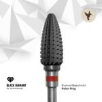 Black Diamant Fräser-Bit - CONE Roter Ring – sommernail